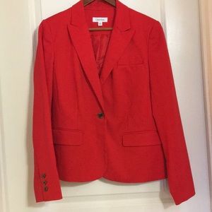 Red blazer